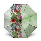 Aussie Budgies Blue And Green Tropical Birds Umbrella - Aussie Hoodie