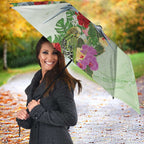 Aussie Budgies Blue And Green Tropical Birds Umbrella - Aussie Hoodie