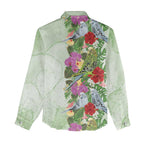 Aussie Budgies Blue And Green Tropical Birds Women Casual Shirt - Aussie Hoodie