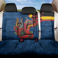 Adelaide Crows ANZAC Personalised Back Car Seat Cover Lest We Forget Poppy Camo