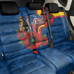 Adelaide Crows ANZAC Personalised Back Car Seat Cover Lest We Forget Poppy Camo