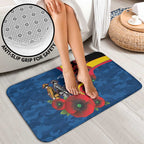 Adelaide Crows ANZAC Personalised Bathroom Set Lest We Forget Poppy Camo