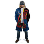 Adelaide Crows ANZAC Personalised Cloak Lest We Forget Poppy Camo