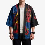 Adelaide Crows ANZAC Personalised Kimono Lest We Forget Poppy Camo