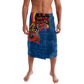 Adelaide Crows ANZAC Personalised Lavalava Lest We Forget Poppy Camo