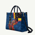 Adelaide Crows ANZAC Personalised Leather Bag Lest We Forget Poppy Camo