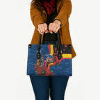 Adelaide Crows ANZAC Personalised Leather Bag Lest We Forget Poppy Camo