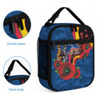Adelaide Crows ANZAC Personalised Lunch Bag Lest We Forget Poppy Camo