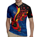 Adelaide Crows ANZAC Personalised Rugby Jersey Lest We Forget Poppy Camo