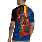 Adelaide Crows ANZAC Personalised Rugby Jersey Lest We Forget Poppy Camo