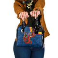 Adelaide Crows ANZAC Personalised Shoulder Handbag Lest We Forget Poppy Camo