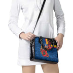 Adelaide Crows ANZAC Personalised Shoulder Handbag Lest We Forget Poppy Camo