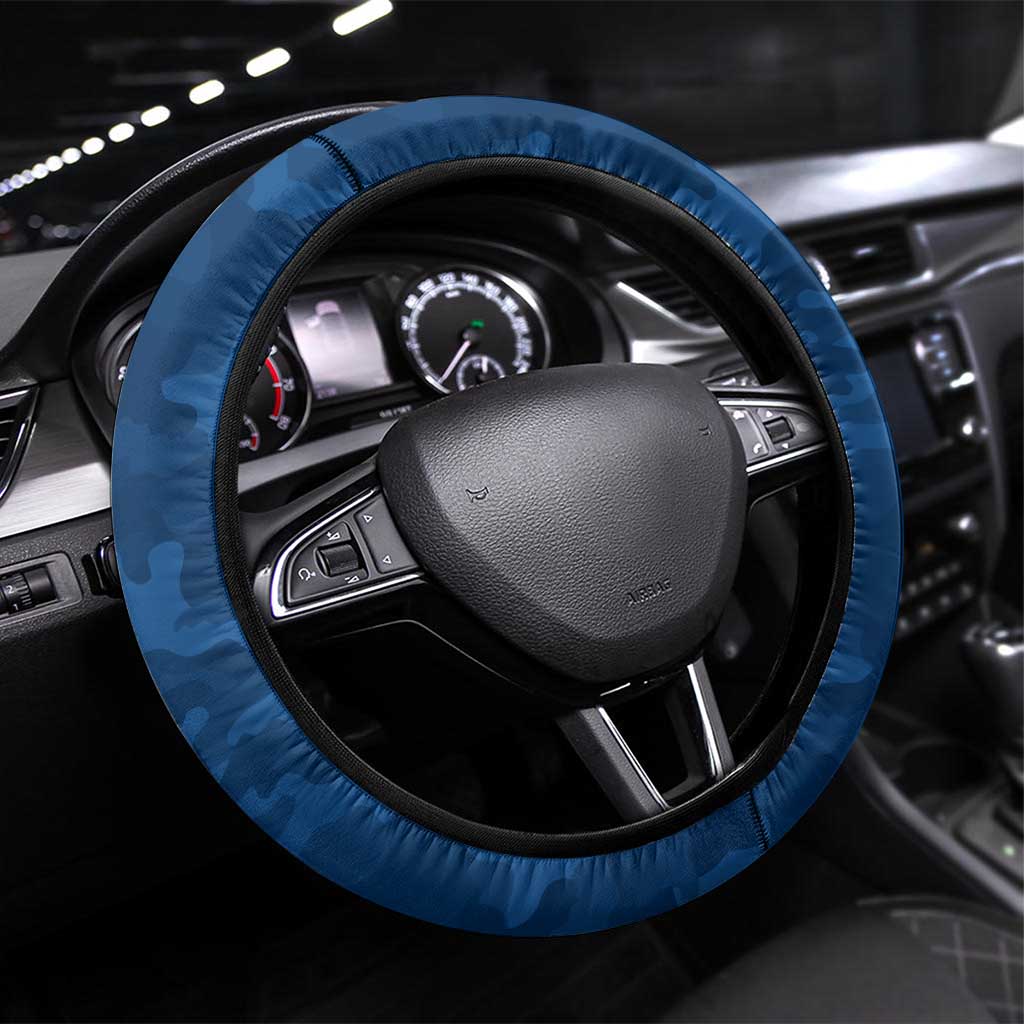 Adelaide Crows ANZAC Steering Wheel Cover Lest We Forget Poppy Camo