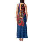 Adelaide Crows ANZAC Personalised Tank Maxi Dress Lest We Forget Poppy Camo