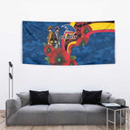 Adelaide Crows ANZAC Personalised Tapestry Lest We Forget Poppy Camo