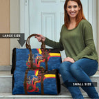 Adelaide Crows ANZAC Personalised Travel Bag Lest We Forget Poppy Camo