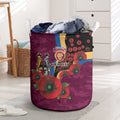 Brisbane Lions ANZAC Personalised Laundry Basket Lest We Forget Poppy Camo