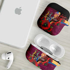 Brisbane Lions ANZAC Personalised AirPods Case Lest We Forget Poppy Camo