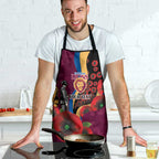 Brisbane Lions ANZAC Personalised Apron Lest We Forget Poppy Camo