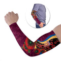 Brisbane Lions ANZAC Personalised Arm Sleeves Lest We Forget Poppy Camo