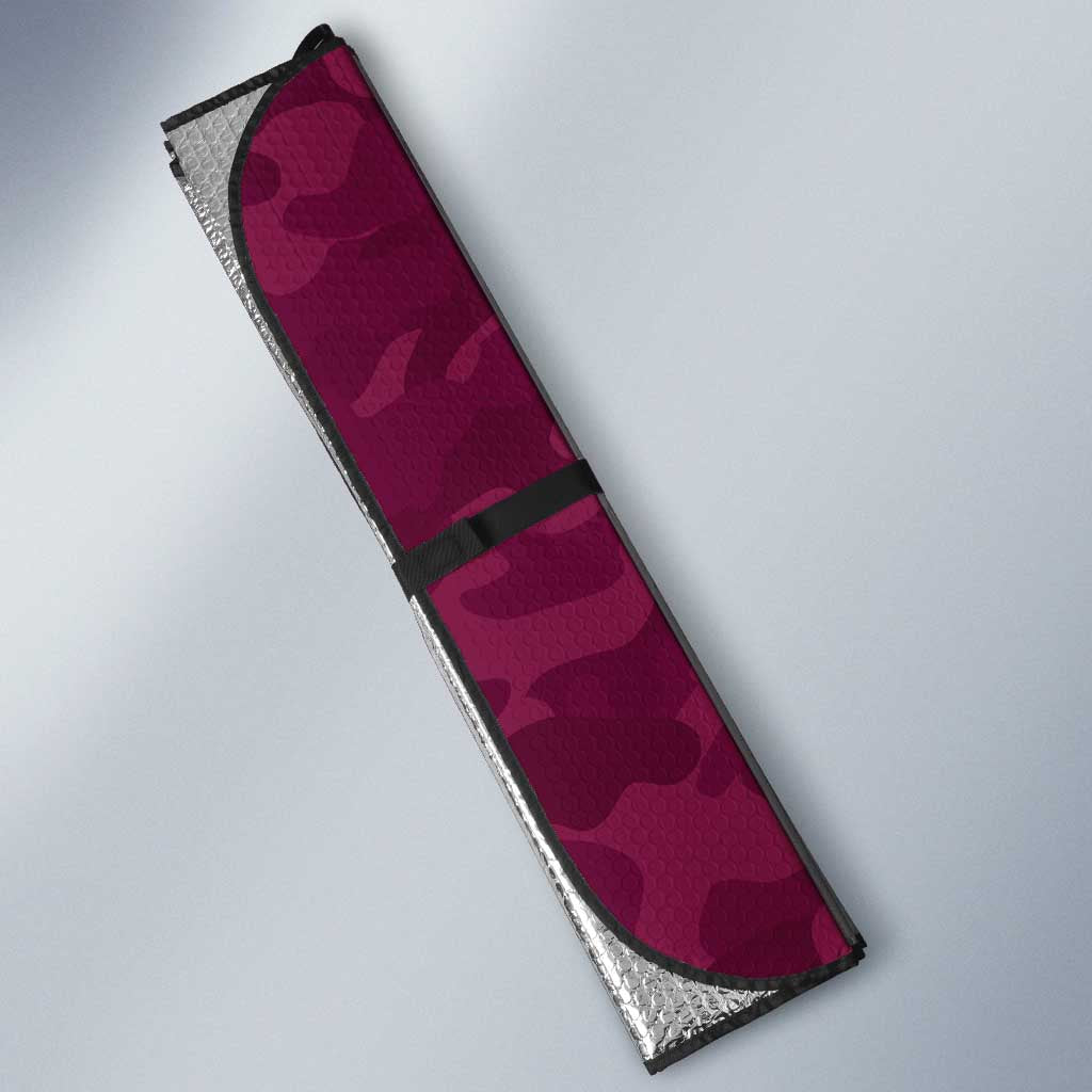 Brisbane Lions ANZAC Personalised Auto Sun Shade Lest We Forget Poppy Camo