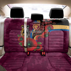 Brisbane Lions ANZAC Personalised Back Car Seat Cover Lest We Forget Poppy Camo