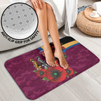 Brisbane Lions ANZAC Personalised Bathroom Set Lest We Forget Poppy Camo