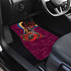 Brisbane Lions ANZAC Personalised Car Mats Lest We Forget Poppy Camo