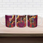 Brisbane Lions ANZAC Personalised Ceramic Mug Lest We Forget Poppy Camo