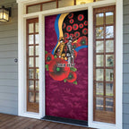 Brisbane Lions ANZAC Personalised Door Cover Lest We Forget Poppy Camo