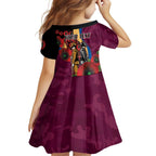 Brisbane Lions ANZAC Personalised Family Matching Off Shoulder Maxi Dress and Hawaiian Shirt Lest We Forget Poppy Camo