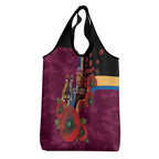 Brisbane Lions ANZAC Personalised Grocery Bag Lest We Forget Poppy Camo