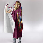 Brisbane Lions ANZAC Personalised Hooded Blanket Lest We Forget Poppy Camo