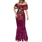 Brisbane Lions ANZAC Personalised Mermaid Dress Lest We Forget Poppy Camo