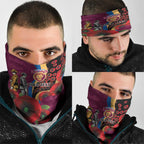 Brisbane Lions ANZAC Personalised Neck Gaiter Lest We Forget Poppy Camo
