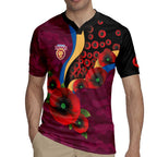 Brisbane Lions ANZAC Personalised Rugby Jersey Lest We Forget Poppy Camo
