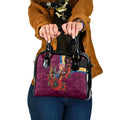Brisbane Lions ANZAC Personalised Shoulder Handbag Lest We Forget Poppy Camo