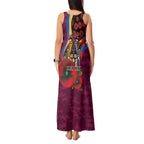 Brisbane Lions ANZAC Personalised Tank Maxi Dress Lest We Forget Poppy Camo