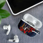 Carlton Blues ANZAC Personalised AirPods Case Lest We Forget Poppy Camo