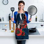 Carlton Blues ANZAC Personalised Apron Lest We Forget Poppy Camo