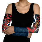 Carlton Blues ANZAC Personalised Arm Sleeves Lest We Forget Poppy Camo