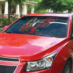 Carlton Blues ANZAC Personalised Auto Sun Shade Lest We Forget Poppy Camo