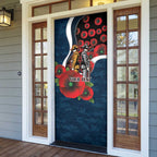 Carlton Blues ANZAC Personalised Door Cover Lest We Forget Poppy Camo