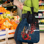 Carlton Blues ANZAC Personalised Grocery Bag Lest We Forget Poppy Camo