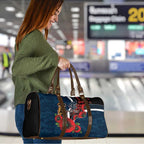 Carlton Blues ANZAC Personalised Travel Bag Lest We Forget Poppy Camo