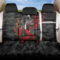 Collingwood Magpies ANZAC Personalised Back Car Seat Cover Lest We Forget Poppy Camo