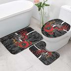 Collingwood Magpies ANZAC Personalised Bathroom Set Lest We Forget Poppy Camo
