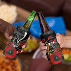 Collingwood Magpies ANZAC Personalised 4 in 1 Can Cooler Tumbler Lest We Forget Poppy Camo