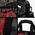 Collingwood Magpies ANZAC Personalised Duffle Bag Lest We Forget Poppy Camo