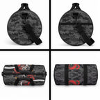 Collingwood Magpies ANZAC Personalised Duffle Bag Lest We Forget Poppy Camo